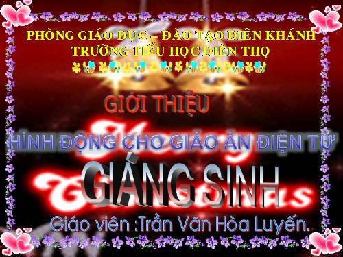 HÌNH ĐỘNG GIÁNG SINH. CỰC HAY!!!!!!!!