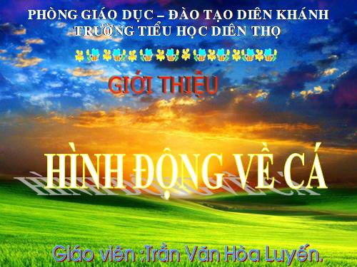 HÌNH ĐỘNG VỀ CÁ