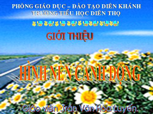 Hình động phong cảnh. Phần 2