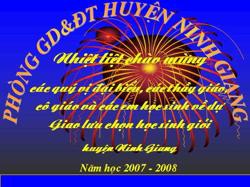 RCV huyen ninh giang