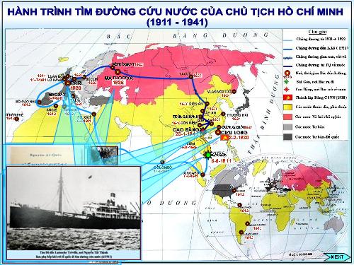 HÀNH TRÌNH CỨU NƯỚC CỦA BÁC HỒ