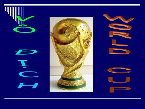 Nhung nha vo dich World cup