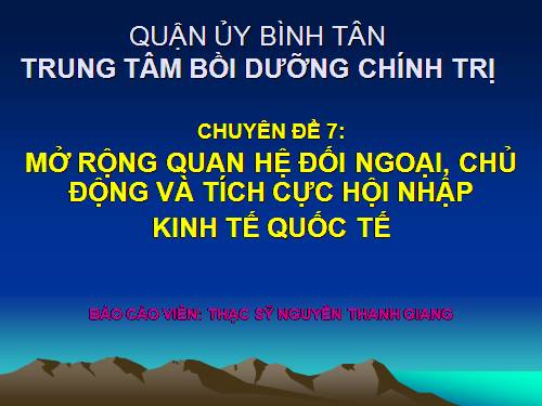 Chyen de 6- Mo rong quan he doi nhoai