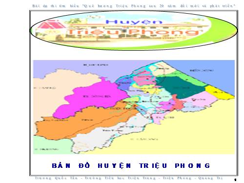 BÀI DỰ THI VỀ TRIỆU PHONG