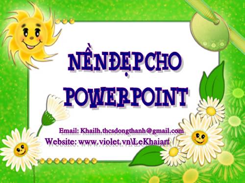 Nền đẹp cho Powerpoint