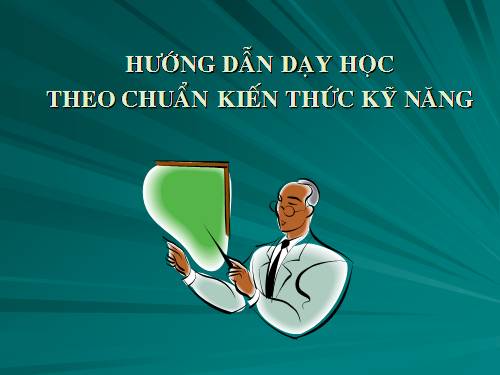 Bài giảng dạy học theo chuẩn KTKN môn Thể dục