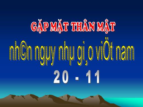 Gặp mặt nhân ngày 20-11