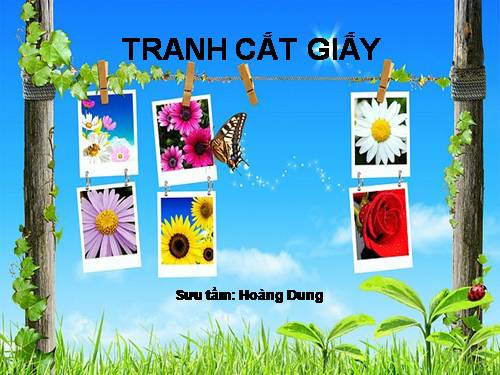 Tranh cắt giấy nghệ thuật