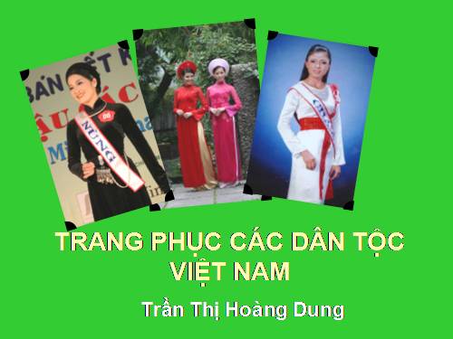 Trang phục các dân tộc Việt Nam