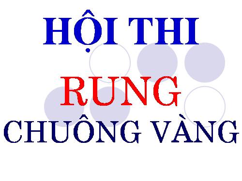 Rung chuong vang