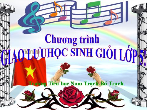 Giao lưu HSG lớp 5-2010-TH-NT.ppt