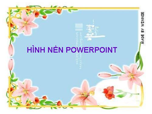 Nền PP đẹp