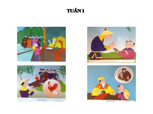 Tranh Tiếng Việt 3 tuần 1- 3- 5- 6