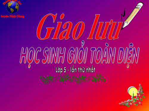 giao l­uu HSG lop 5