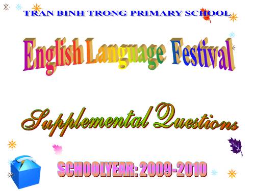 Đố vui để học-Khối lớp 5-Câu hỏi phụ