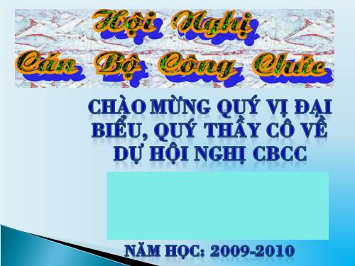 Hoi nghi CBCC