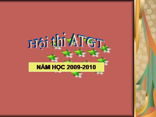 Hội thi ATGT