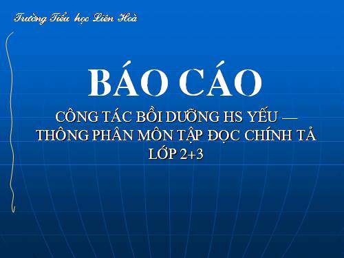 bao cao chuyen de boi duong hoc sinh gioi