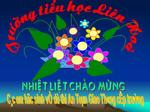 Thi ATGT cấp trường