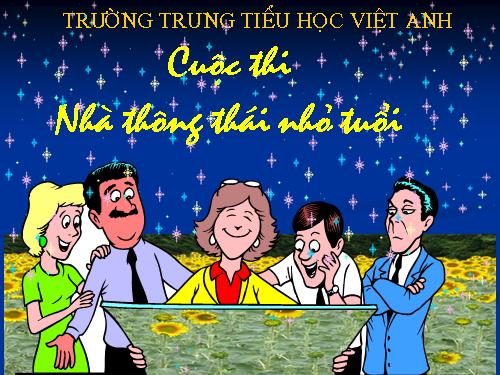 cuoc thi Nha thong thai nho tuoi lop 4