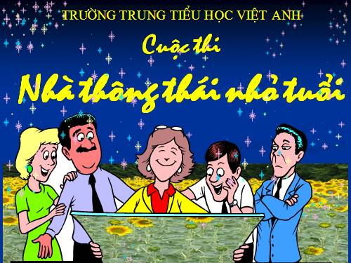 cuoc thi Nha thong thai nho tuoi lop 3