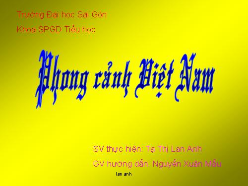 phong canh