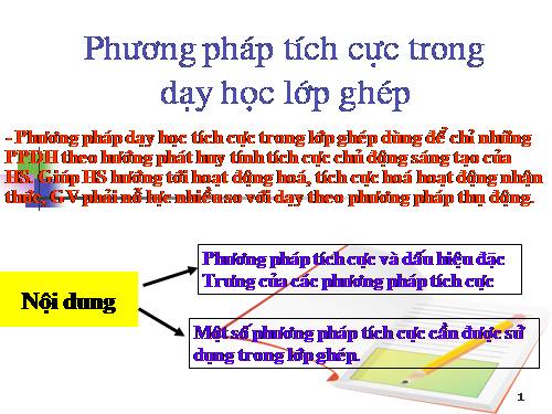 Phuong phap tich cuc trong DH LG