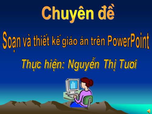 Chuyen de Ung dung soan G.A dien tu