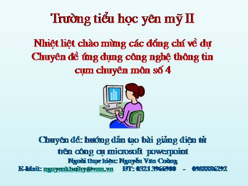 cách soạn giáo án điện tử