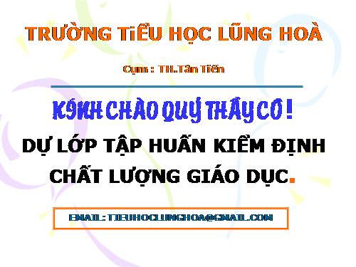 Tự đánh giá Tiểu chí 2 tiêu chuẩn 2 Tiểu học