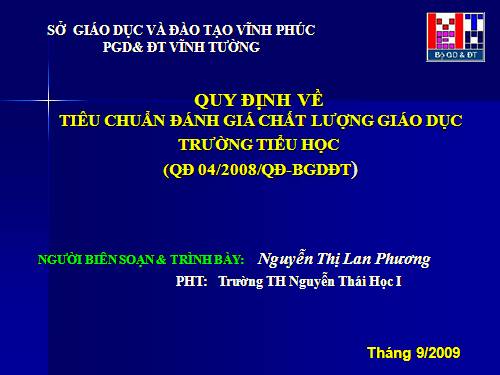 Tài liệu kiểm định chất lượng