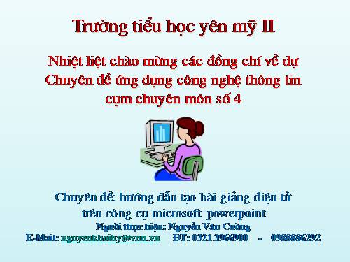 cách soạn giáo án điện tử