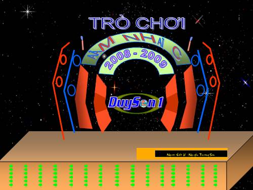 Trò chơi âm nhac