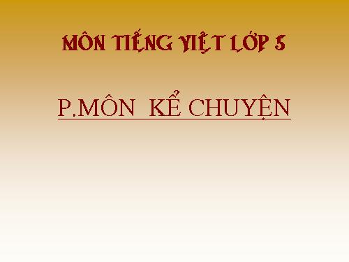 kể chuyện