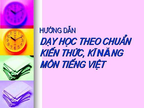 Chuyên đề kiến thức kỷ năng