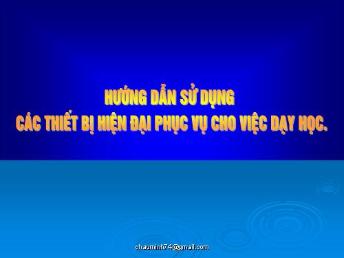 Hướng dẫn người mới học vi tính cách soạn bài trên Microsoft Office PowerPoint 2003