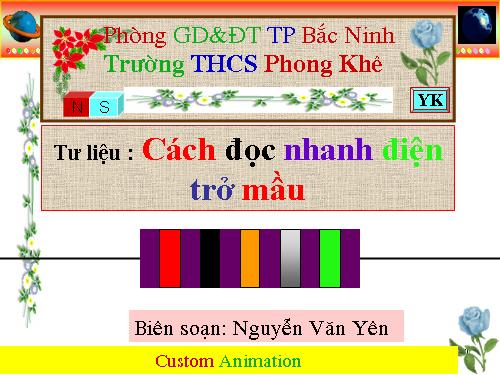 Đọc nhanh các điện trở mầu