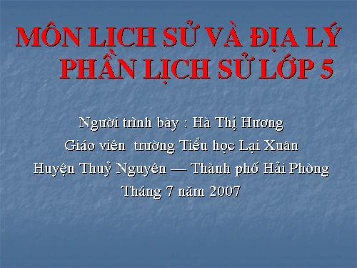 Phuong phap day lich su lop 5