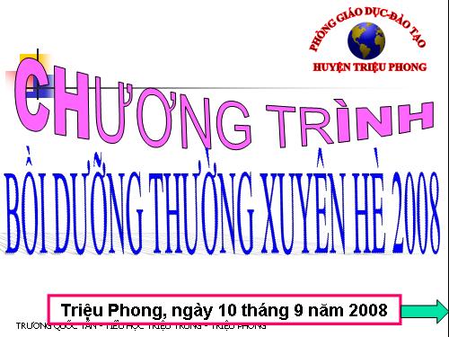 XD TRƯỜNG HỌC THÂN THIỆN