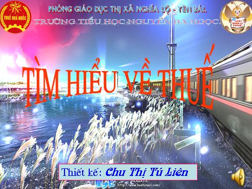 Bai 1:Em tìm hiểu về thuế