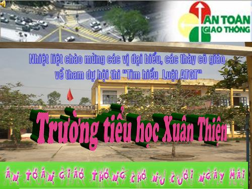 Hội thi An toàn giao thông cấp Tiểu học