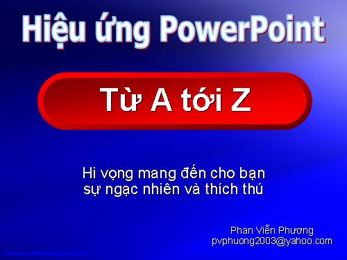 Hieu ung PowePoint Upload