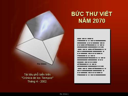 BUC THU VIET NAM 2070