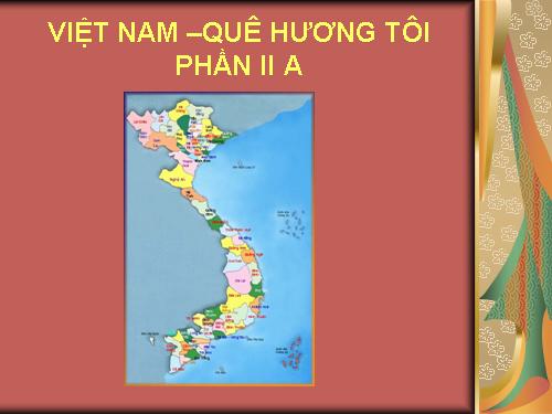 Ca vùng miền Việt Nam - Phần II A