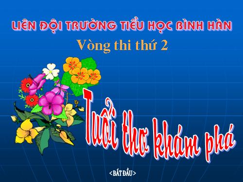 Tuổi thơ khám phá