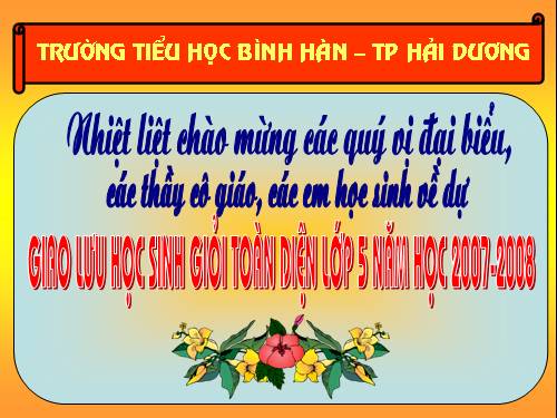 Bình Hàn - Rung chuông vàng