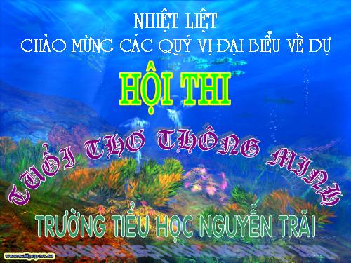 Hội thi :"Tuổi thơ thông minh" (LO GO)