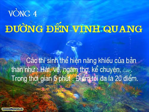 Hội thi :"Tuổi thơ thông minh" (Phần 4)