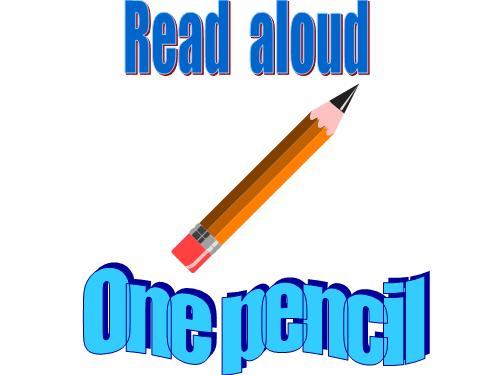 English 4: Read aloud