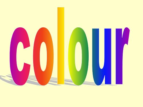 English 2: Colour
